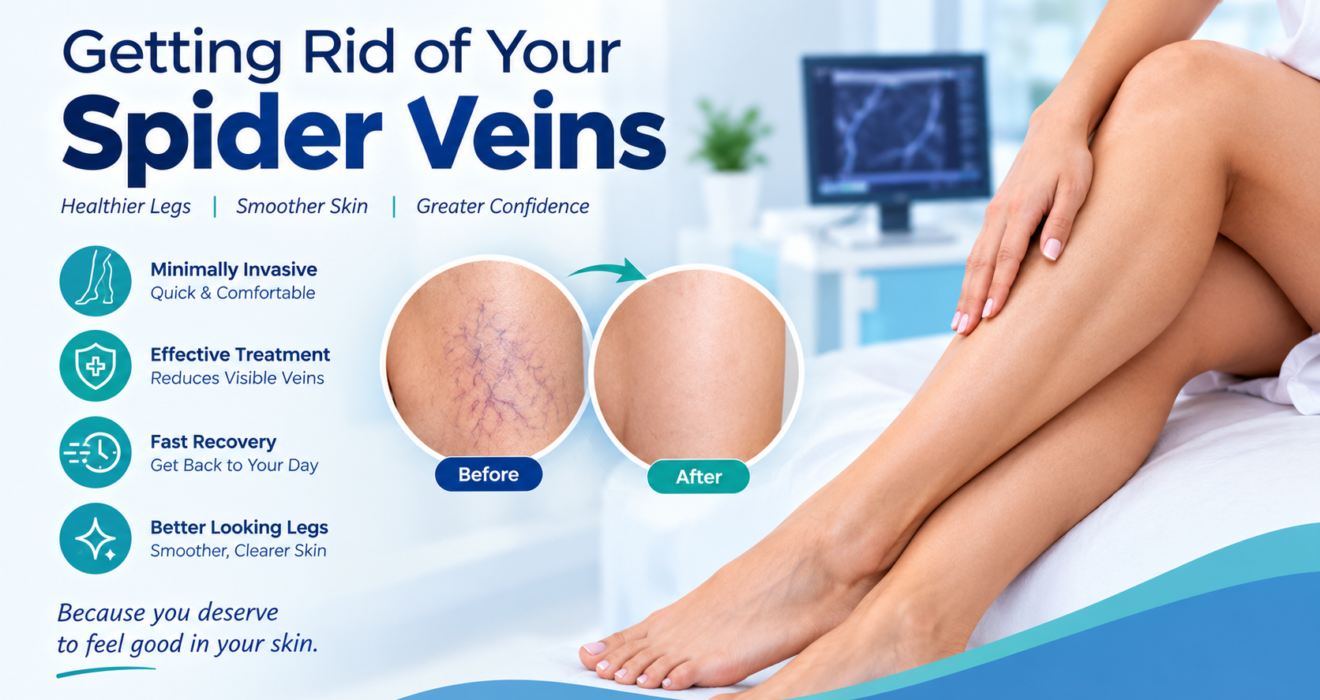 Getting Rid of Your Spider Veins